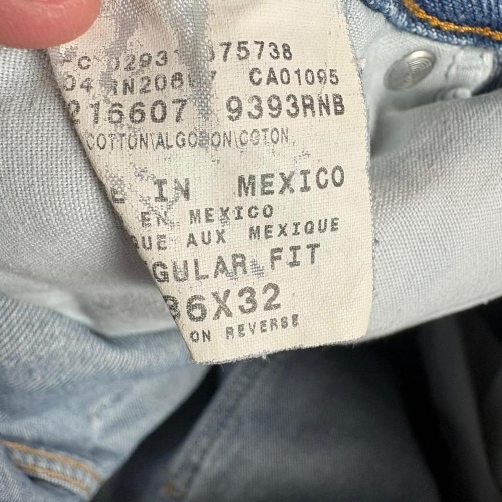 Dickies blue denim jeans Size 32" #workwear #denim - Picture 3 of 4